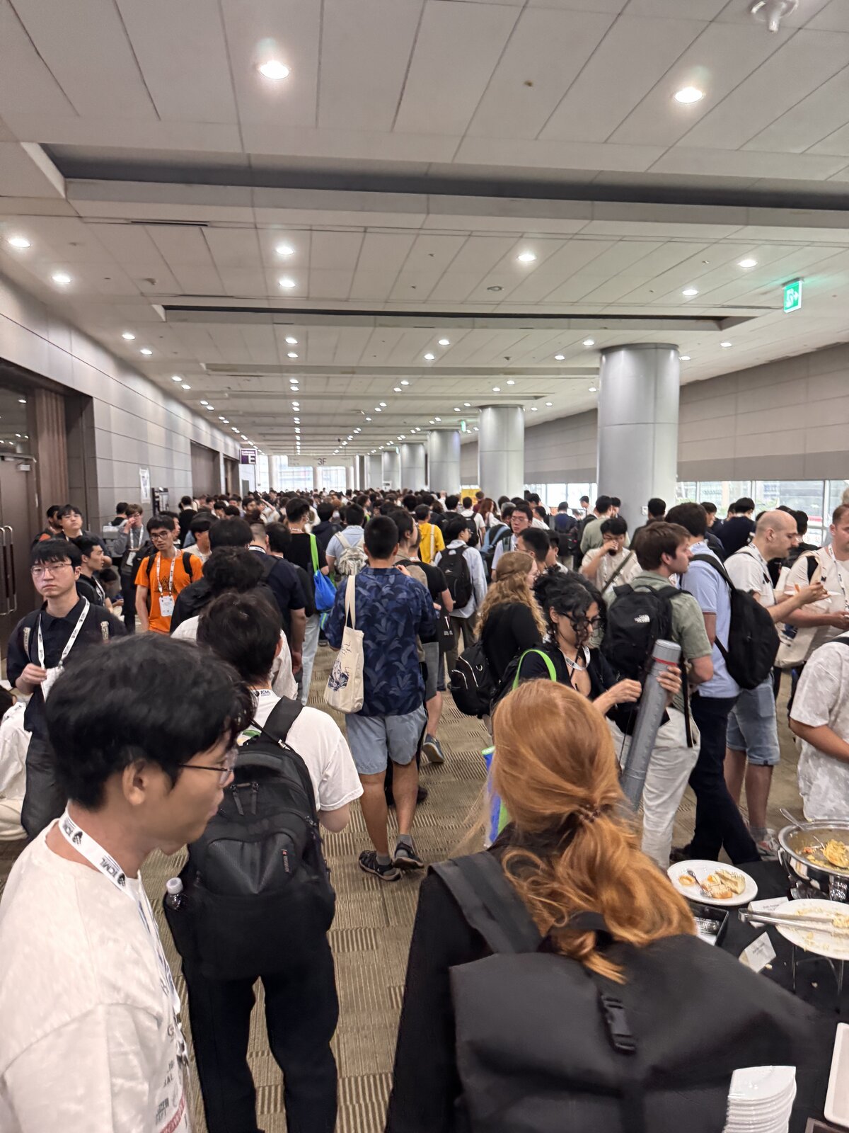 コーヒーブレイクの様子