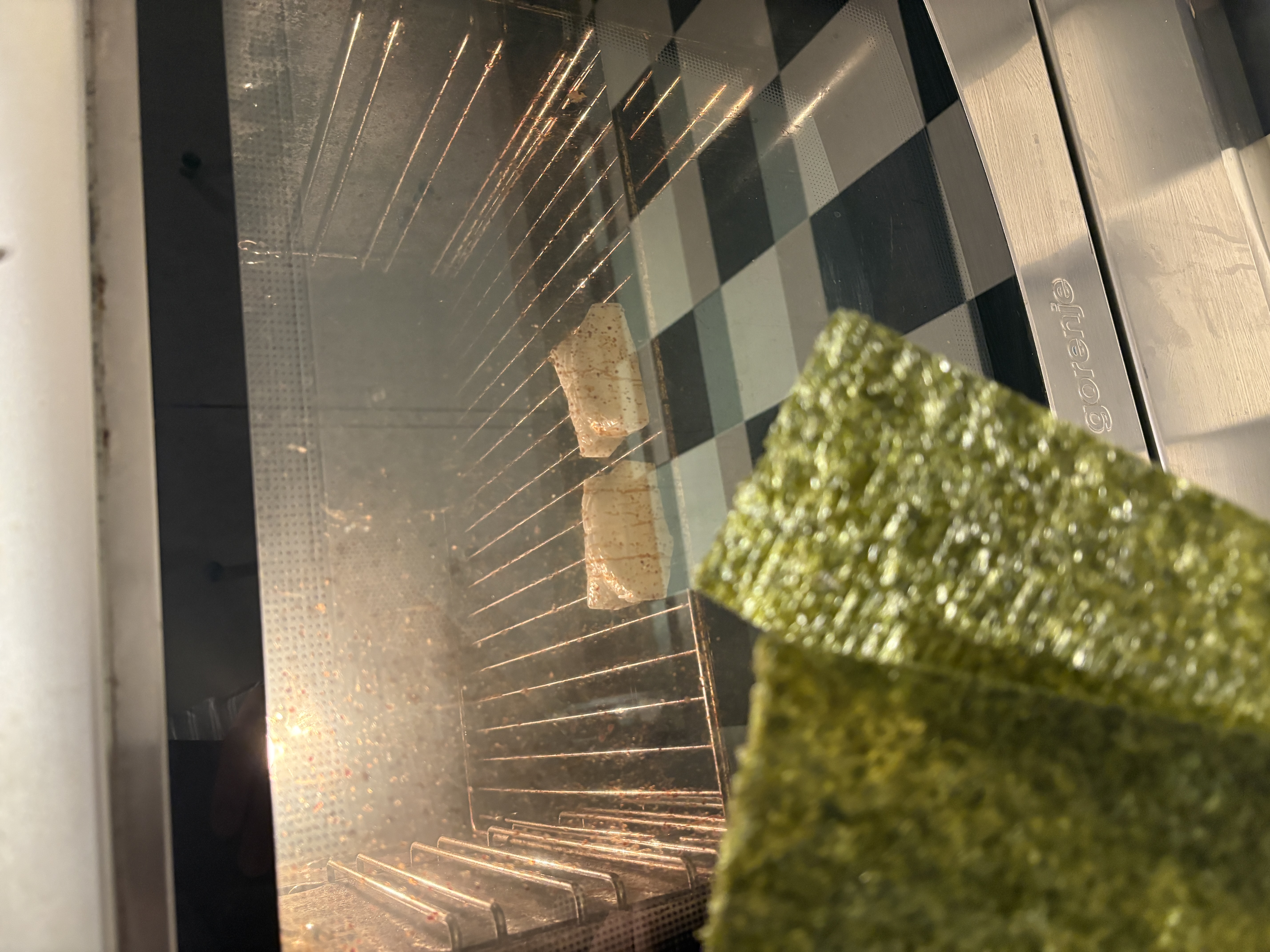 初日の夜ご飯に持参した餅