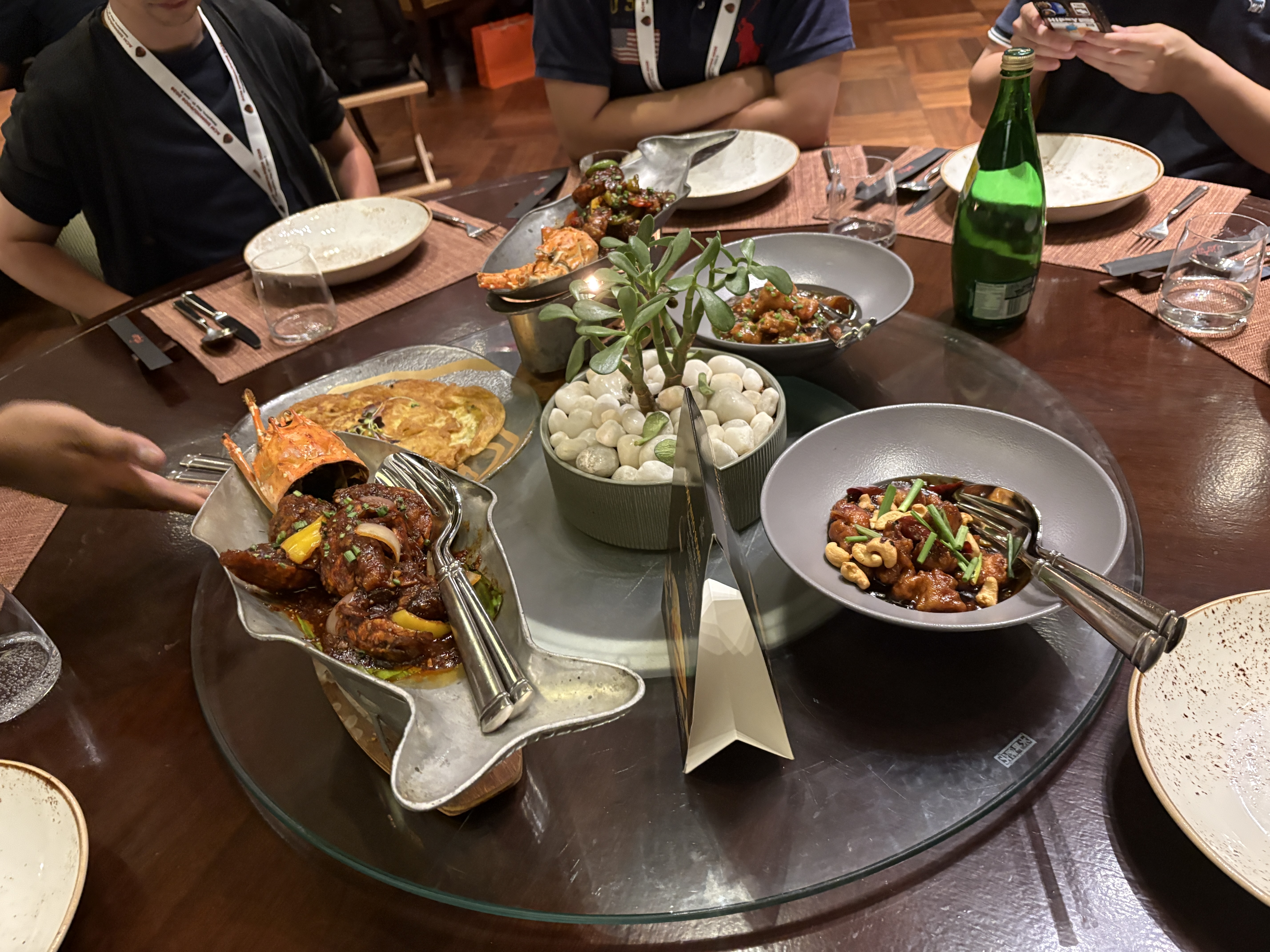 天方先生・佐々木先生チームの方々との食事会